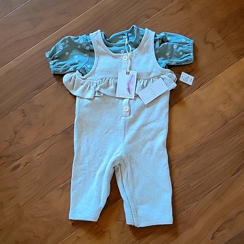 🍂2/$15🍂Jessica Simpson Babygirl Set